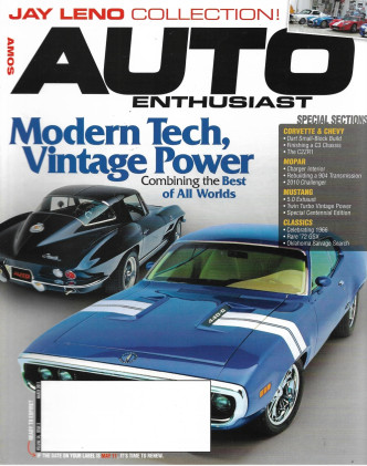 AUTO ENTHUSIAST 2011 MAR - MODERN TECH, VINTAGE POWER, DART BUILD, CHARGER